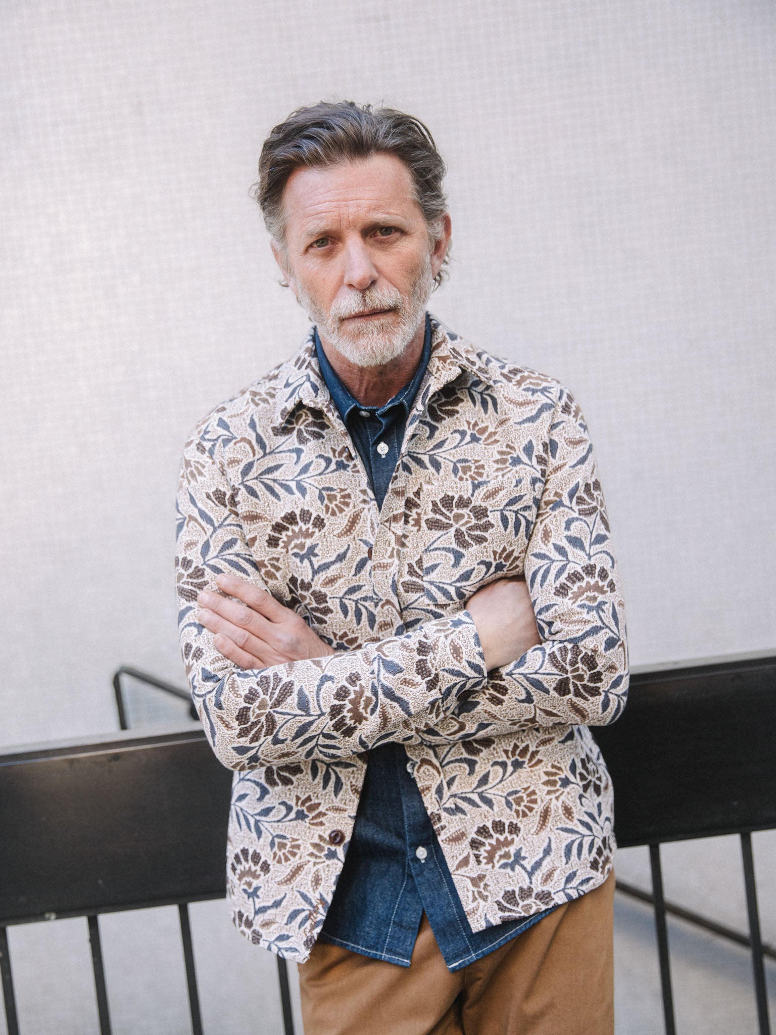 Modelshot / Dark Blue Denim / Detail